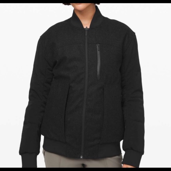Lululemon roam far wool bomber jacket - Picture 2 of 4